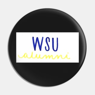 Worcester State Alumni Pin