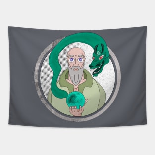 The Monk and the Dragon Tapestry