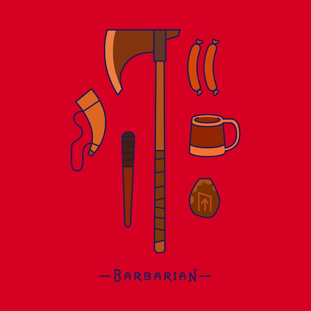 RPG Adventure Kit - Barbarian by _automaton