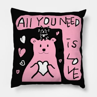 all you need is love Pillow