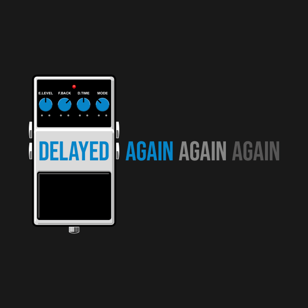 Delayed Again (blue) by Muso-Art