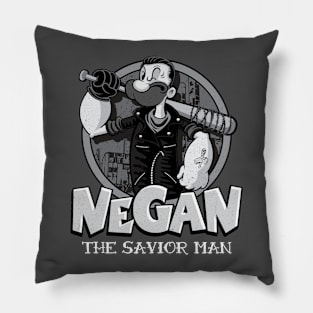 Negan The Savior Man (vintage) Pillow