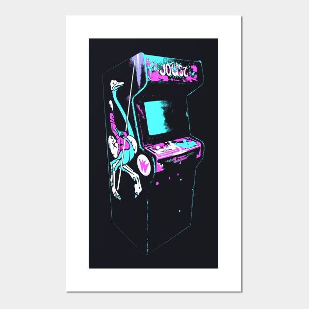 Joust Retro Arcade Game Retro Arcade Games Posters And Art