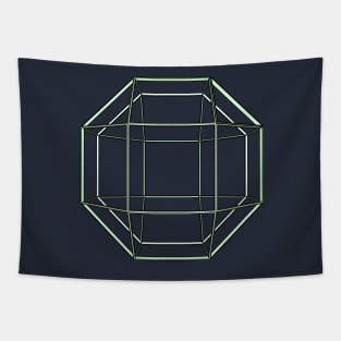 gmtrx lawal v6 skeletal Rhombicuboctahedron Tapestry