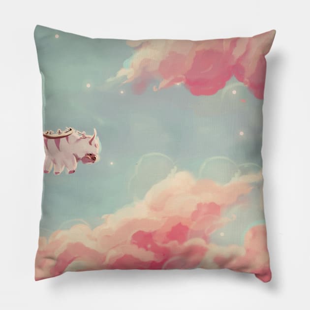 dreamy appa Pillow by blauereiter