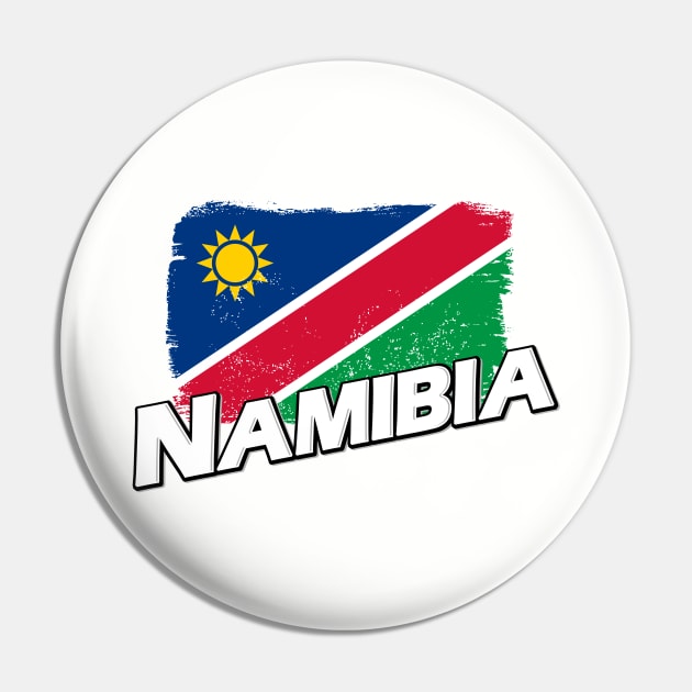 Namibia flag Pin by PVVD