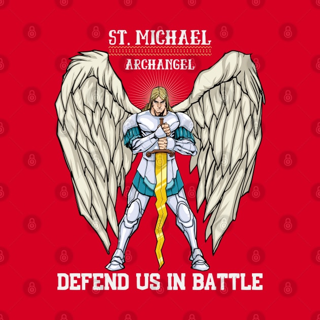 St. Michael - Defend Us In Battle 3 by stadia-60-west