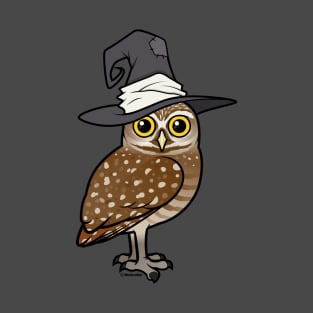 Burrowing Owl Witch T-Shirt