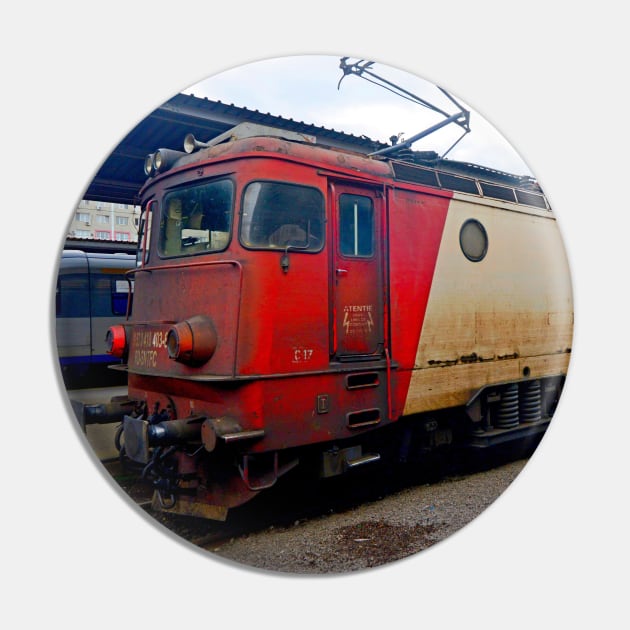 Romanian loco at Bucharest station Pin by Random Railways