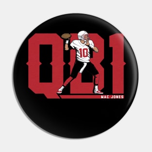 Mac Jones QB1 Pin