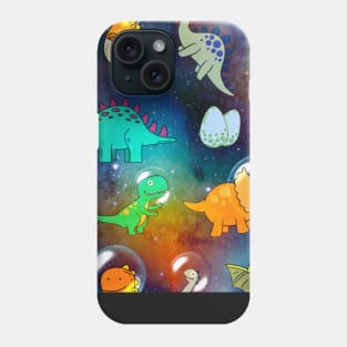 Dinosaurs in Space Phone Case