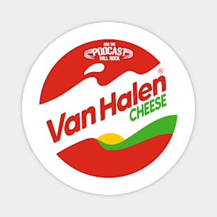 Van Halen Cheese Magnet