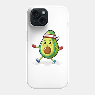 Adorable Avocado Fitness Enthusiast Phone Case