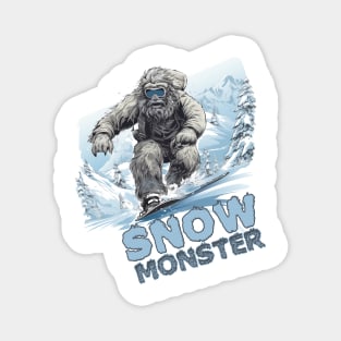 Snow Monster Magnet