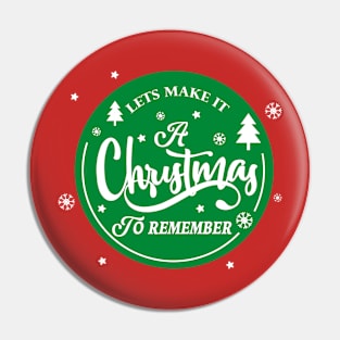 christmas t-shirt Pin