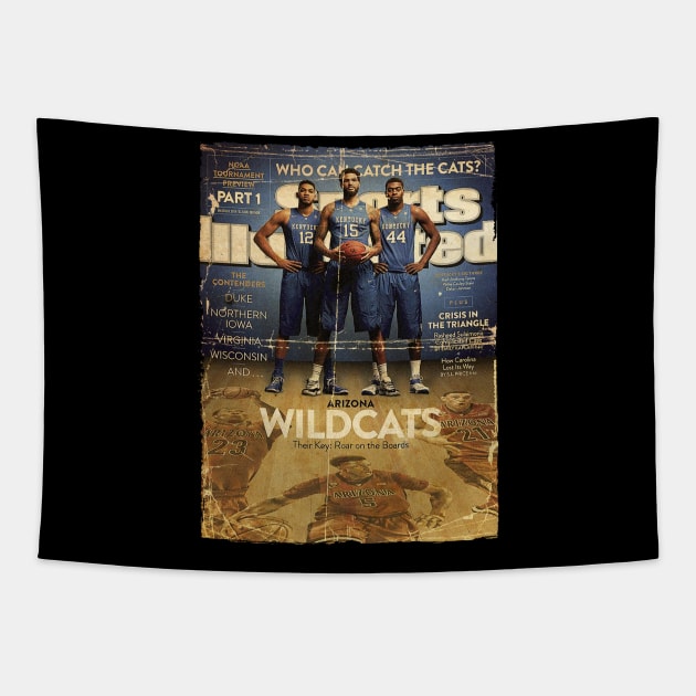 COVER SPORT - SPORT ILLUSTRATED - WILDCATS Tapestry by FALORI