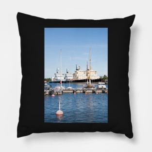 Boats and Icebreakers Pillow