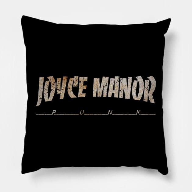 JOYCE MANOR - DIRTY VINTAGE Pillow by SERVASTEAK