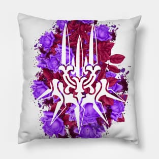 CLAN - Purple Flowers Style Pillow