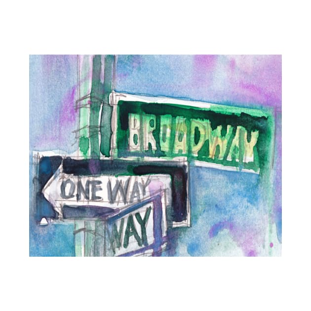 Broadway Sign by dfrdesign