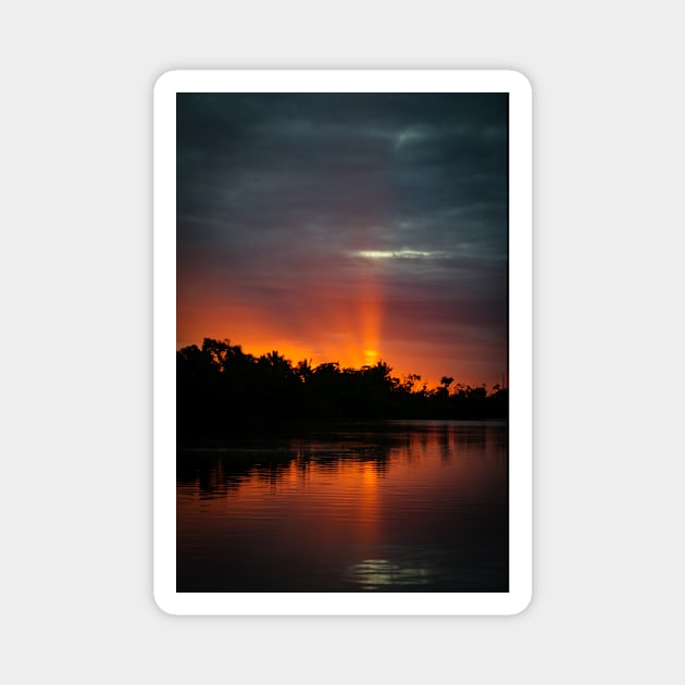 San Juan Sunrise Magnet by jonesing