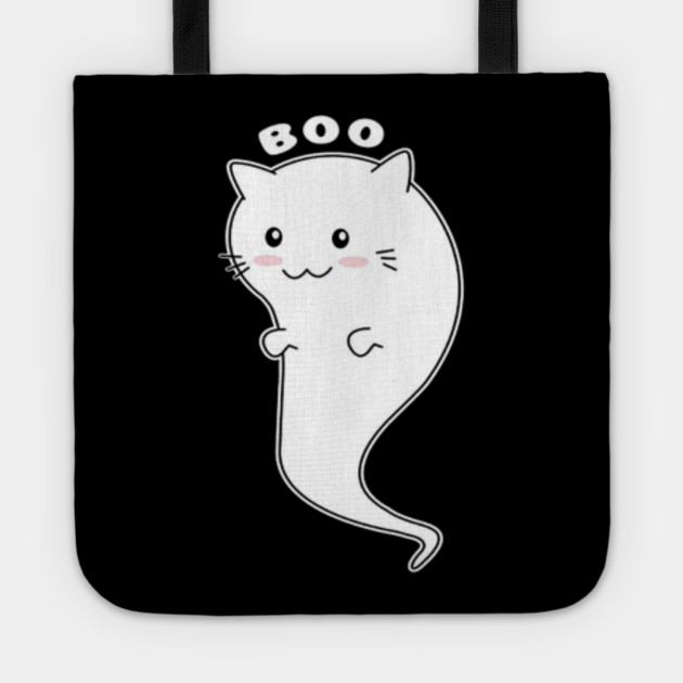 Boo Adorable Kawaii Ghost Cat Halloween Cute Kitty Halloween