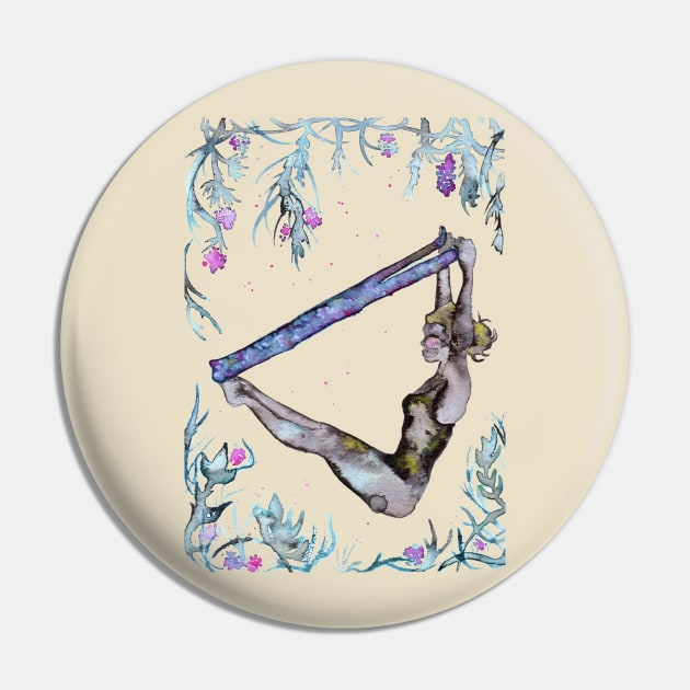 Pilates in the Jungle Pin by LaBellaCiambella