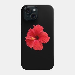 Red Hibiscus Phone Case