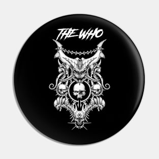 THE WHO BAND Pin