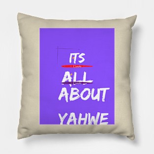 Yah with us Pillow