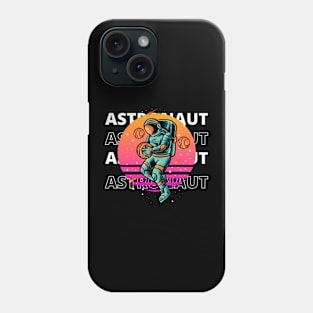 Retro Style Astronaut Phone Case