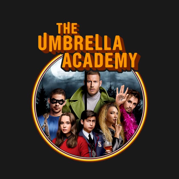 Academy Umbrella Umbrella Academy TShirt TeePublic