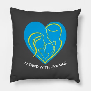 I stand with Ukraine Pillow