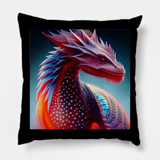 Crystal Dragons Series #22: Feral Ornamental Pillow