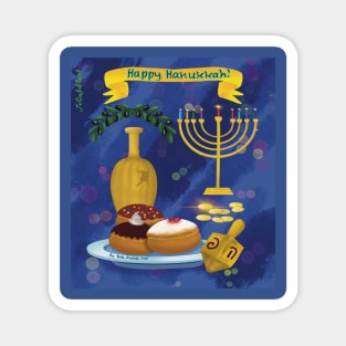 Hanukkah Gift Magnet