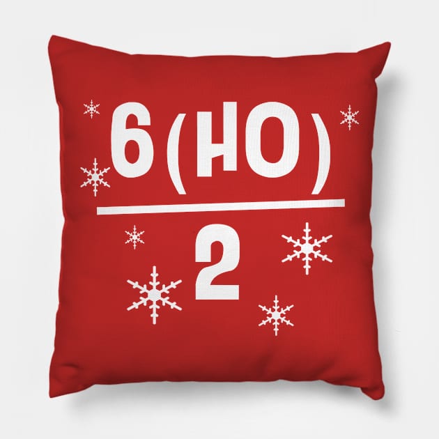 Ho Ho Ho Equation Pillow by PopCultureShirts