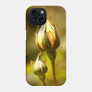 Yellow Rose Bud Phone Case