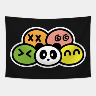 Panda Mochi Bambu Brand Ice Cream Japanese Snack Food Dessert Sweet Rice Cake Tapestry