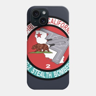 B-2 Stealth Bomber - California Phone Case