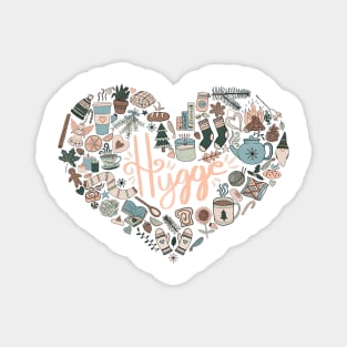 Hygge Heart - Cozy Palette Magnet