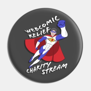 Charity Superhero Pin