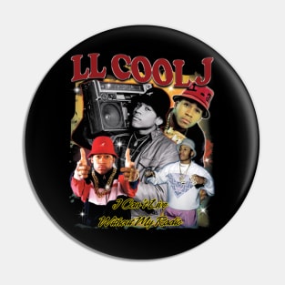 LL Cool J I Can't Live Pin