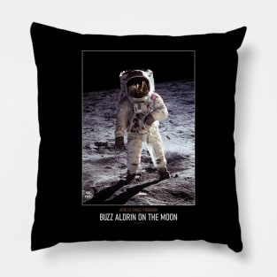 High Resolution Astronomy Buzz Aldrin On the Moon Pillow