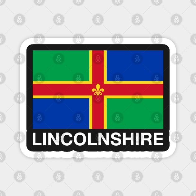 Lincolnshire County - England Magnet by CityNoir