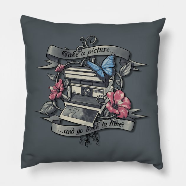 Take a Picture...? Pillow by Valentinaocchiblu