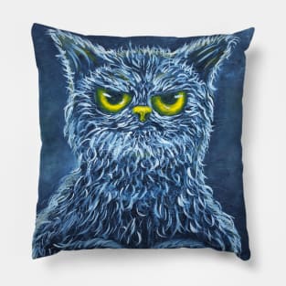 Angry cat Pillow