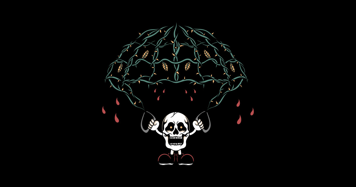 Rain skull - Rain - Sticker | TeePublic