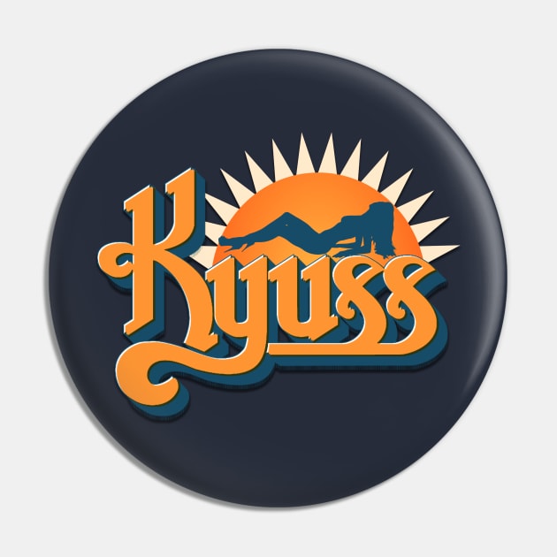 Kyuss - The Sun Worshipper Pin by AdeGee