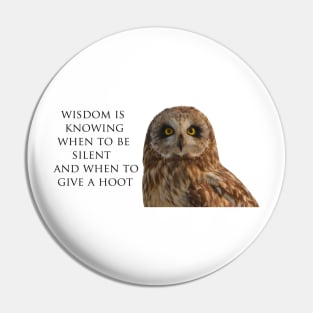 Wisdom Pin