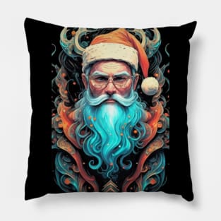 Vibrant Santa Clause Pillow